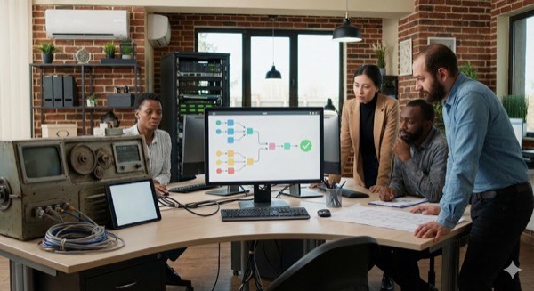 Schéma integrace systémů a dat